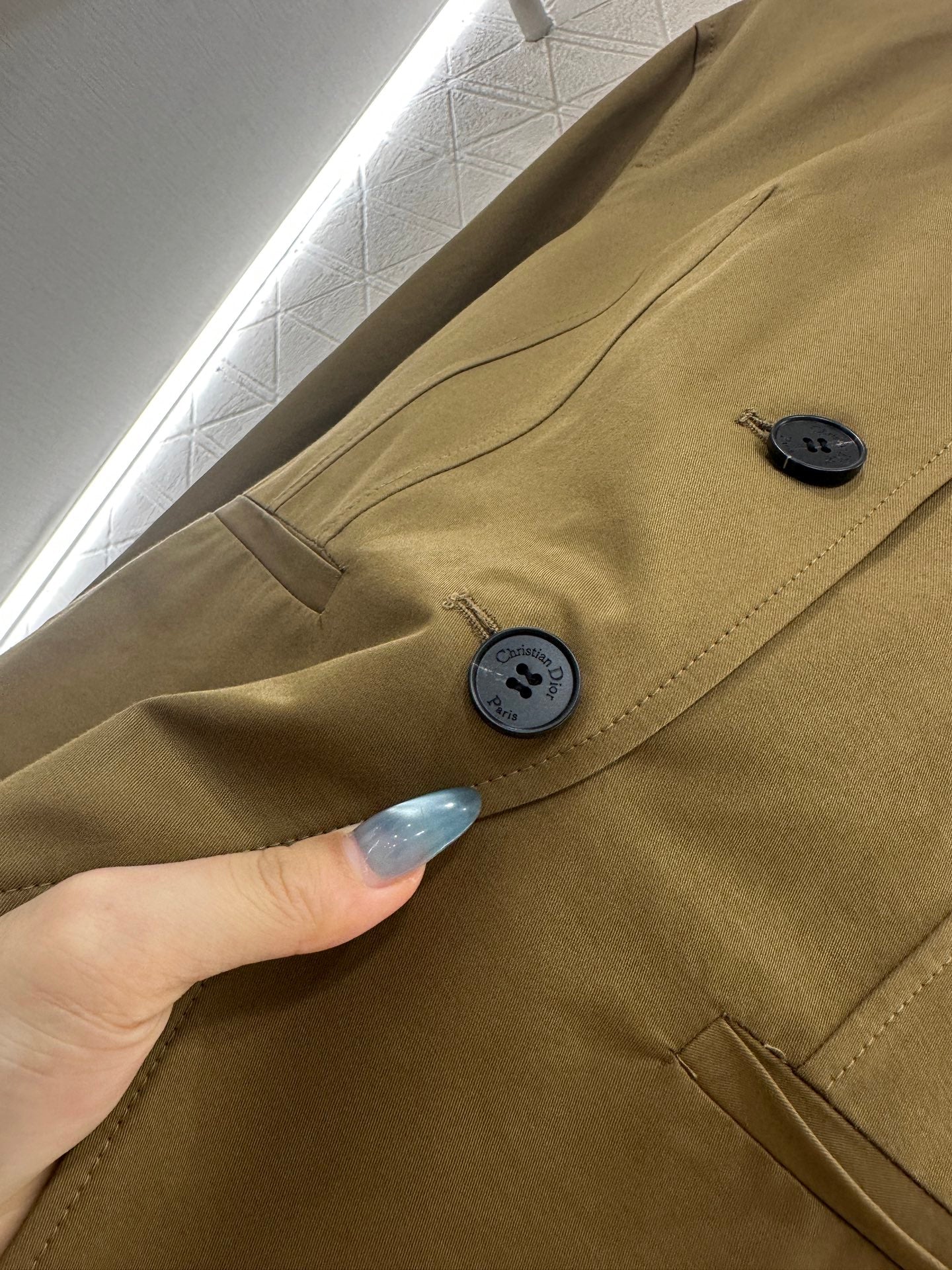 Pocket stand up collar jacket