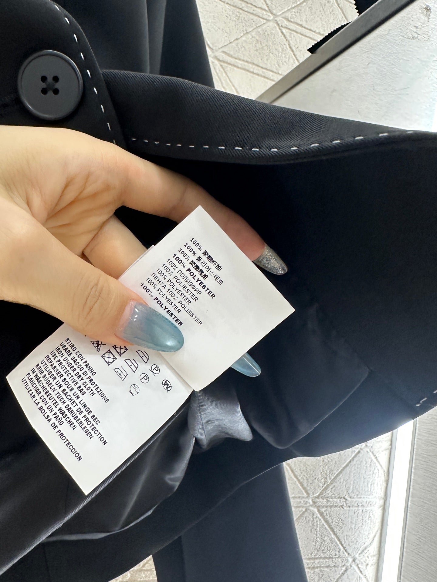 Suit jacket pleated skirt set