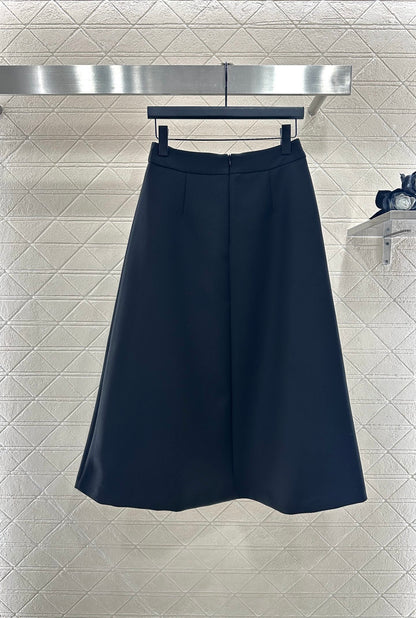 Suit jacket pleated skirt set