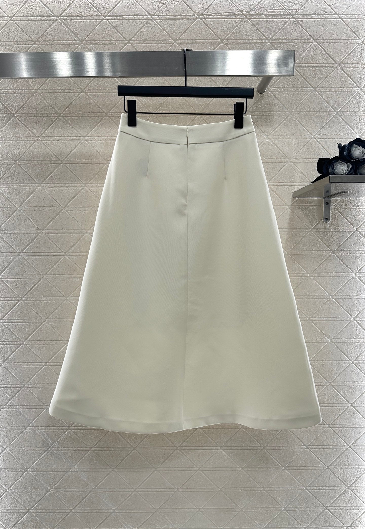 Suit jacket pleated skirt set