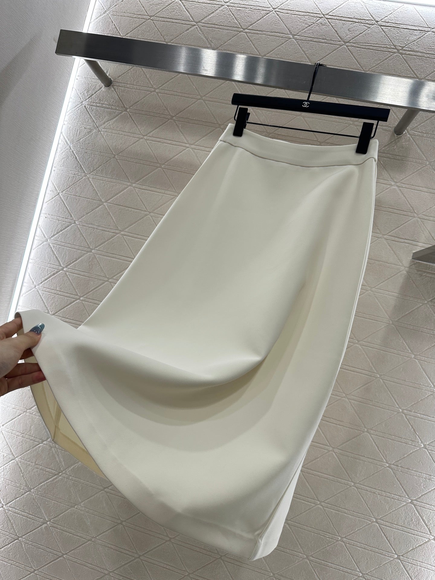 Suit jacket pleated skirt set