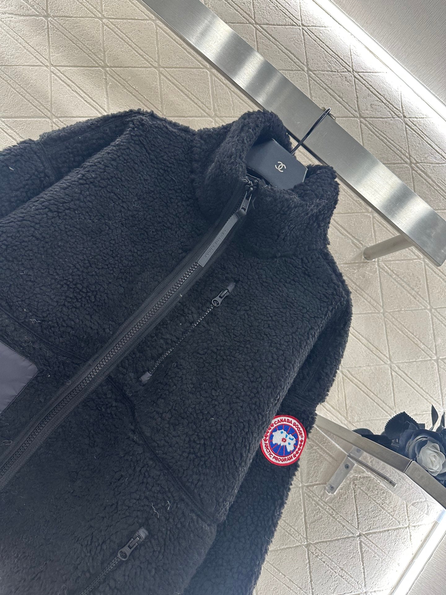 Teddy plush jacket