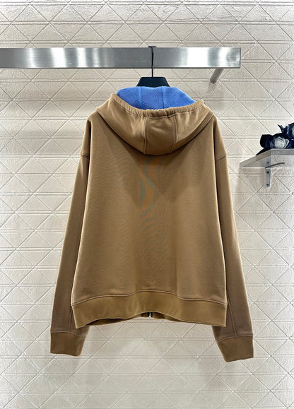 Wrong color hooded zipper jacket