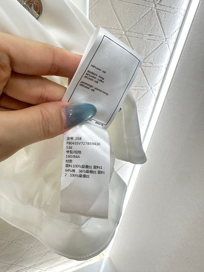 Mushroom lace mid length windbreaker jacket