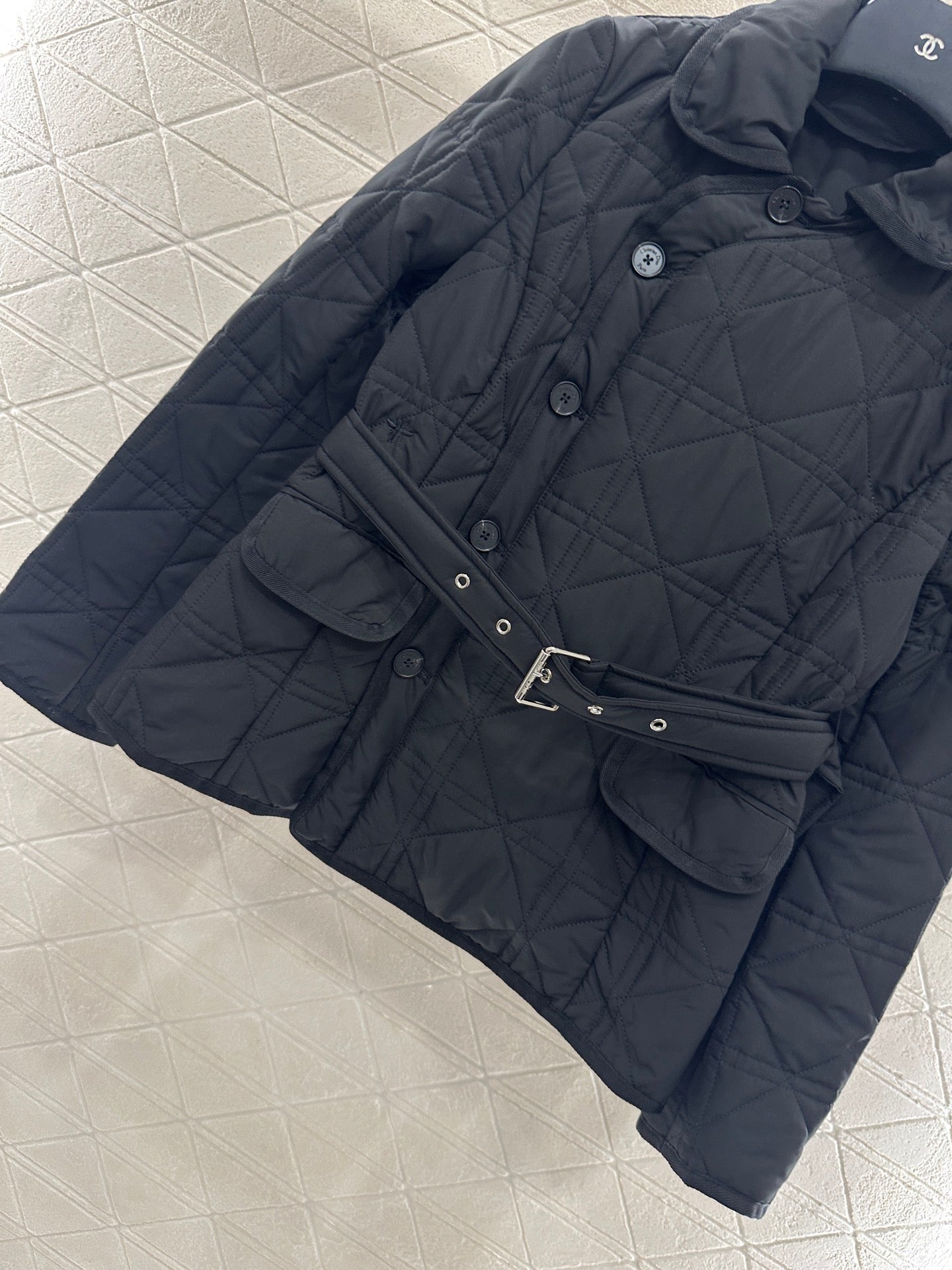 Tengge patterned cotton jacket