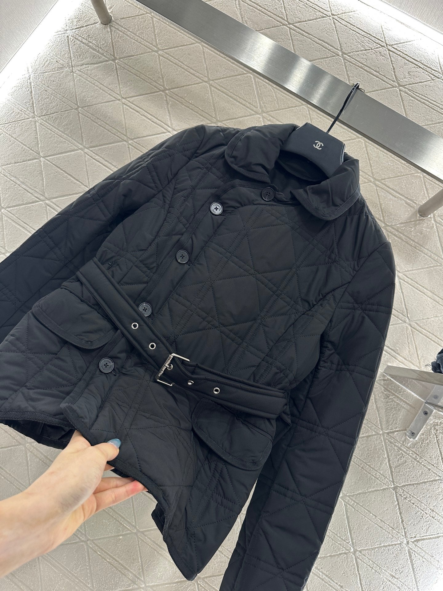 Tengge patterned cotton jacket