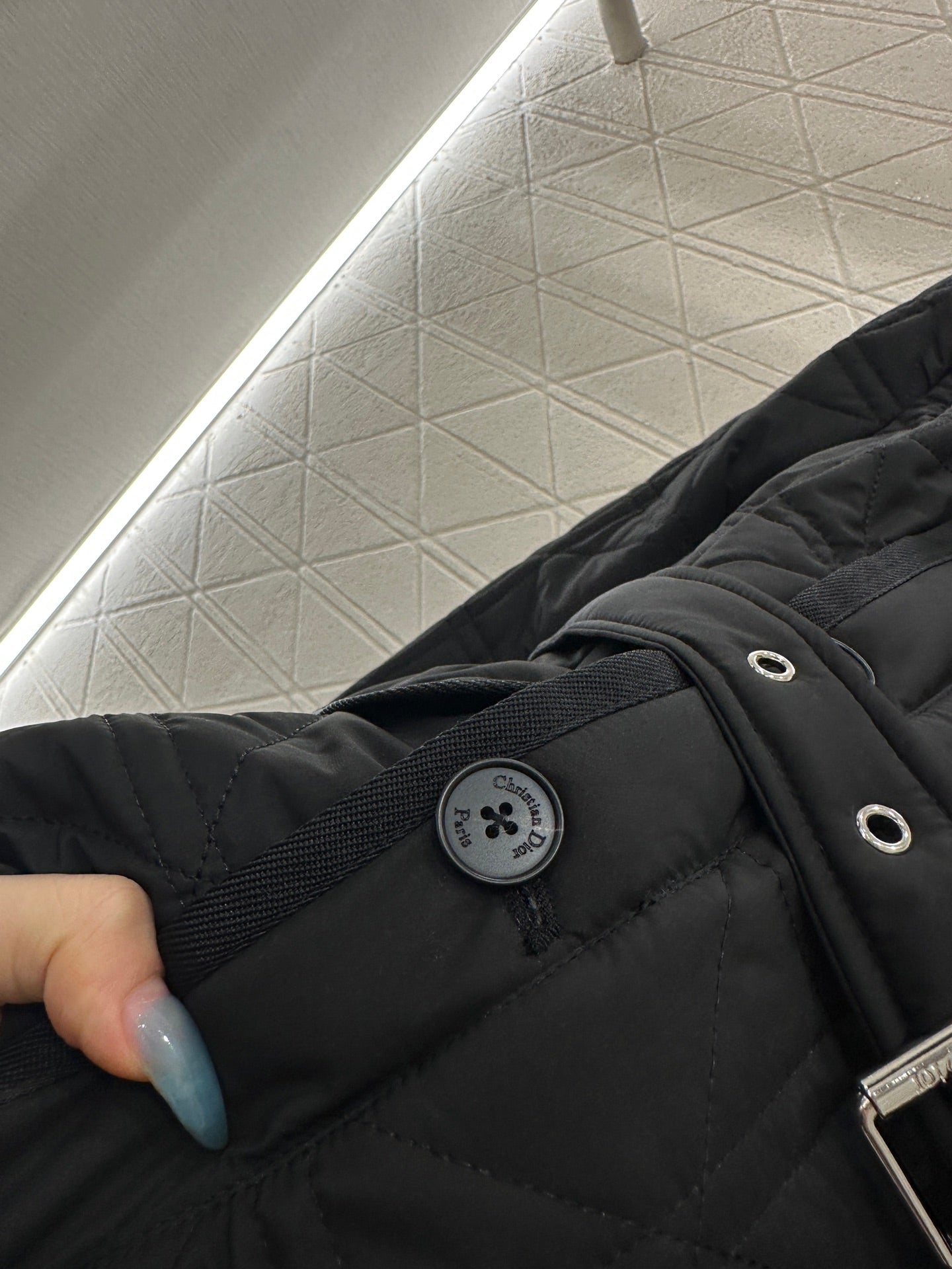 Tengge patterned cotton jacket