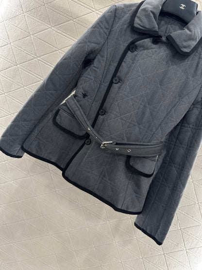 Tengge patterned cotton jacket