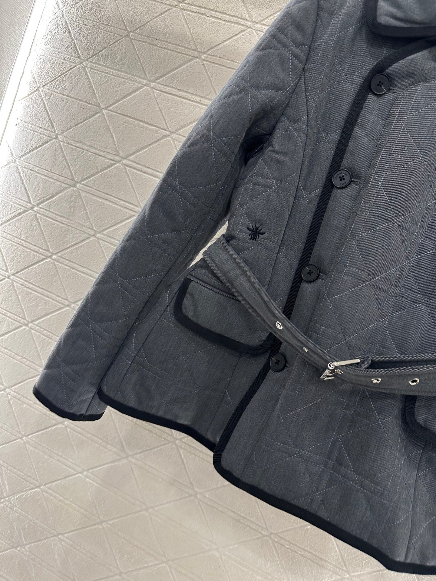 Tengge patterned cotton jacket