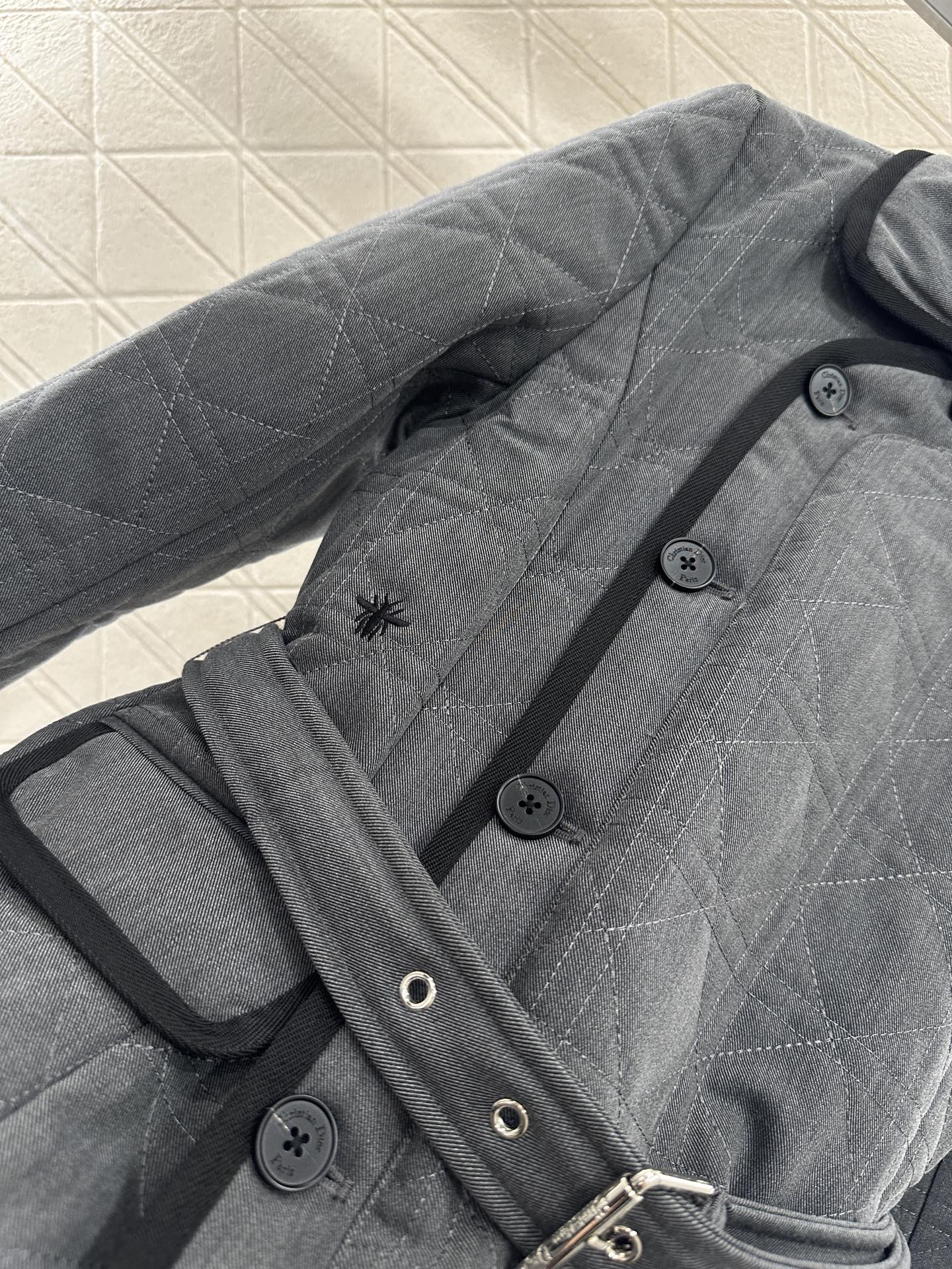 Tengge patterned cotton jacket