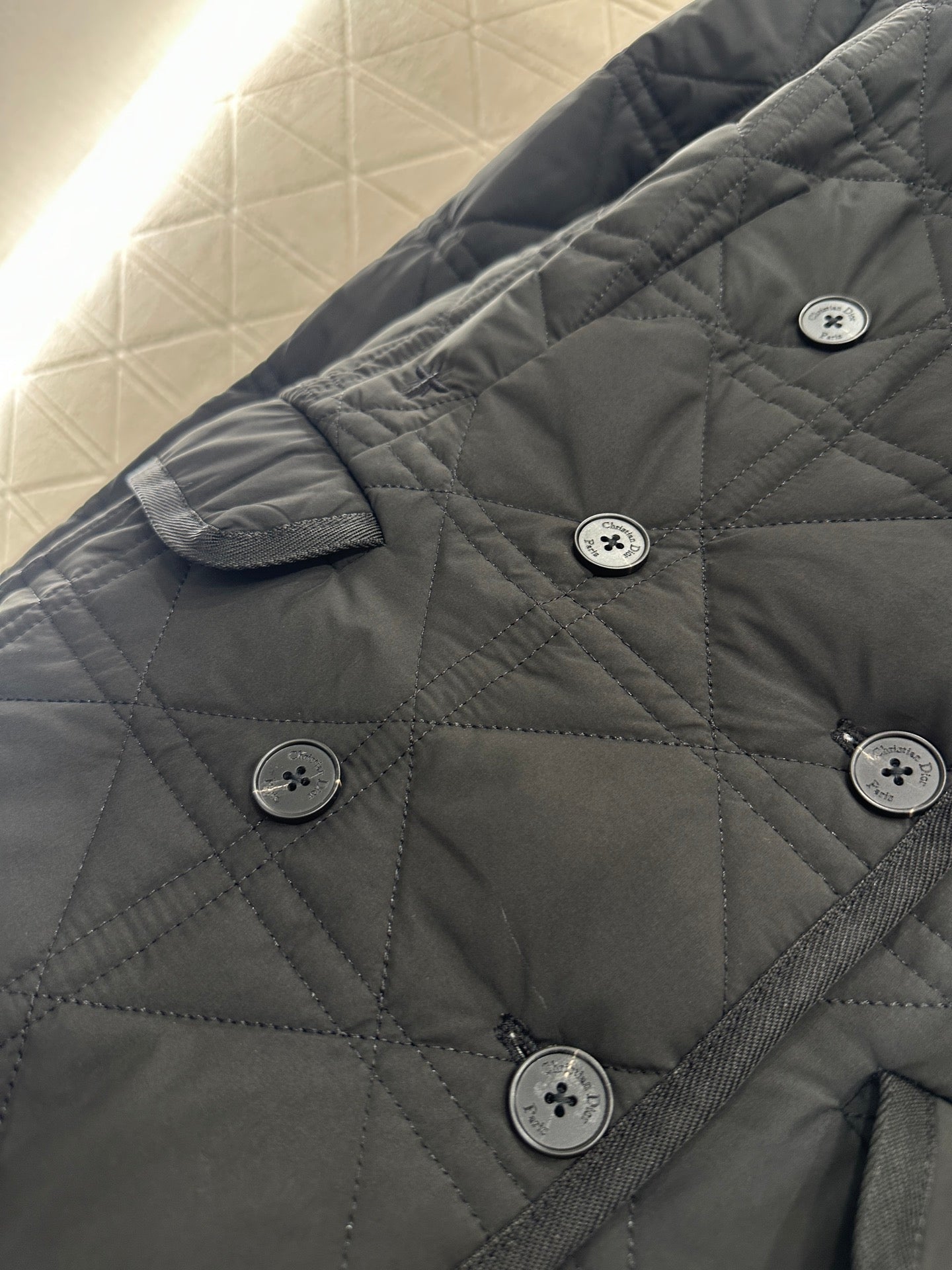 Collar rattan plaid suit cotton jacket