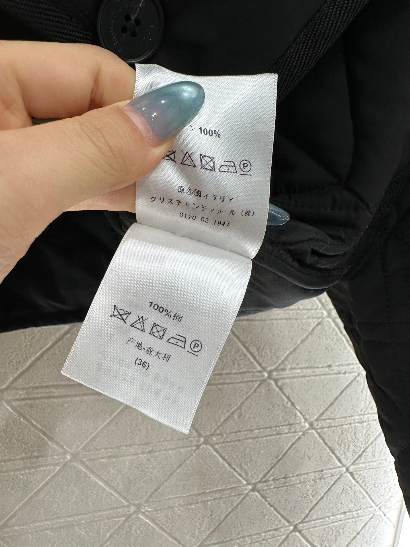 Corduroy rattan plaid cotton jacket