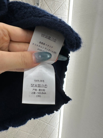 Tengge jacquard cardigan jacket