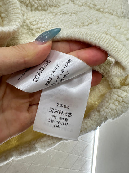 Tengge jacquard cardigan jacket