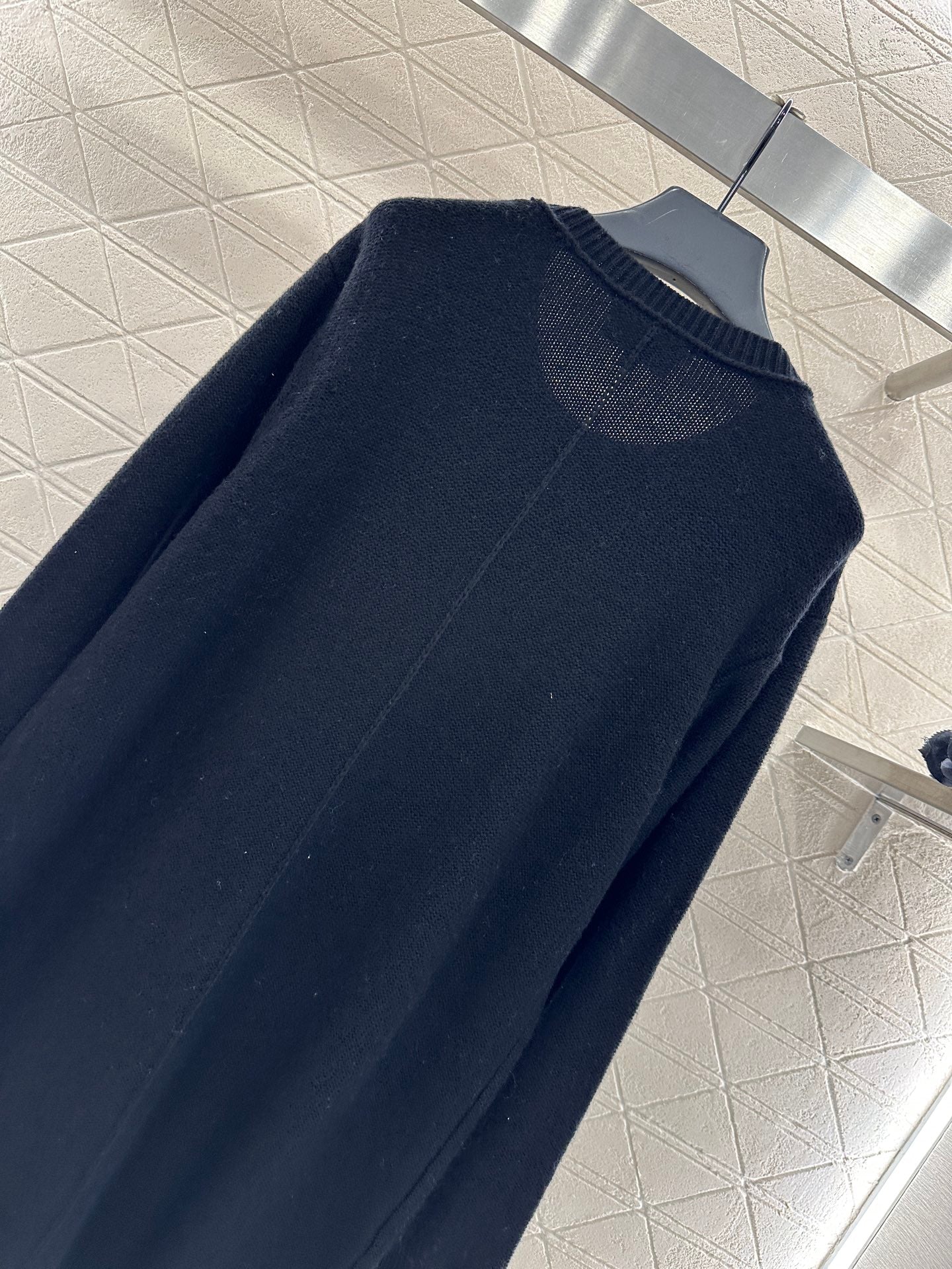 3D Camellia Knitted Dress