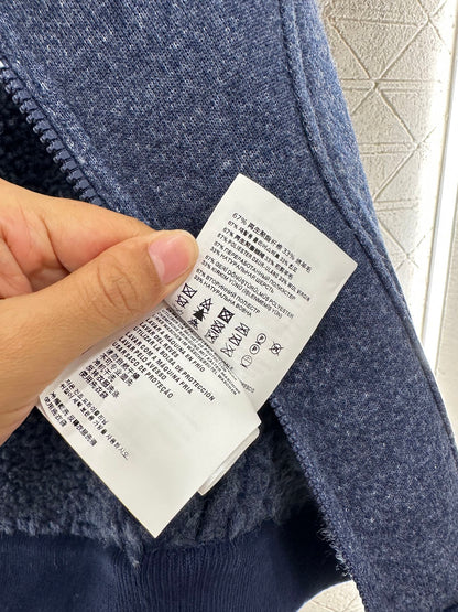 Polar fleece standing collar vest