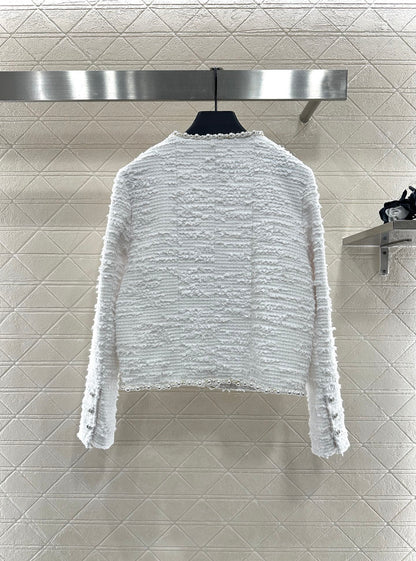 Heavy industry pearl dress jacket