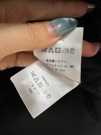 Solid color lace shirt