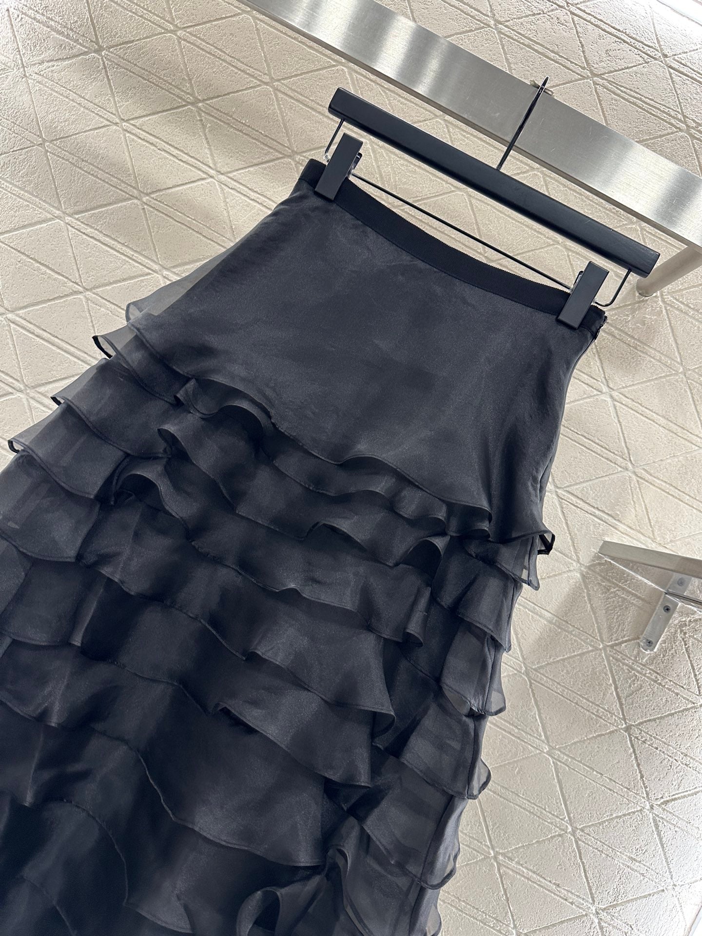 Cake multi-layer long gauze skirt