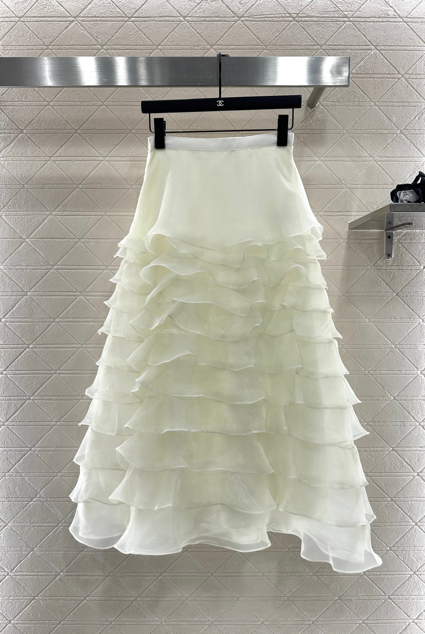 Cake multi-layer long gauze skirt