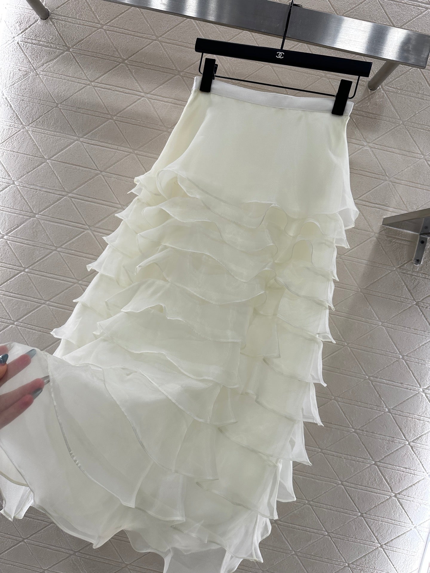 Cake multi-layer long gauze skirt