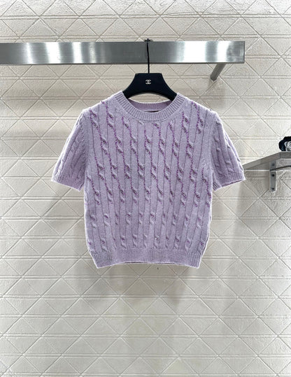 Fried Dough Twists rhinestone T-shirt