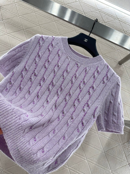 Fried Dough Twists rhinestone T-shirt