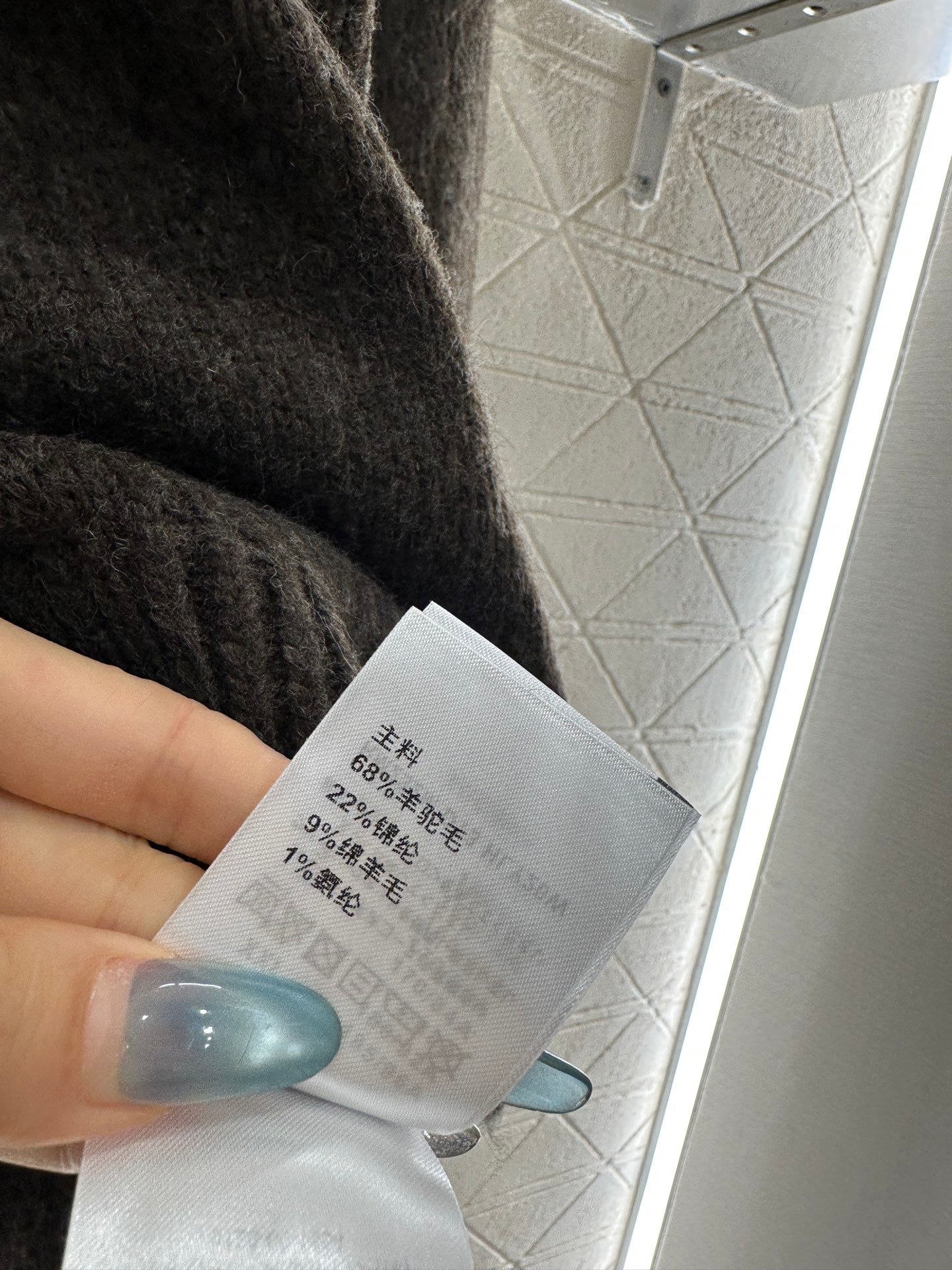 Heavy industry crochet round neck pullover sweater