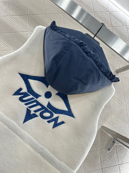 Hooded Teddy Lamb Vest