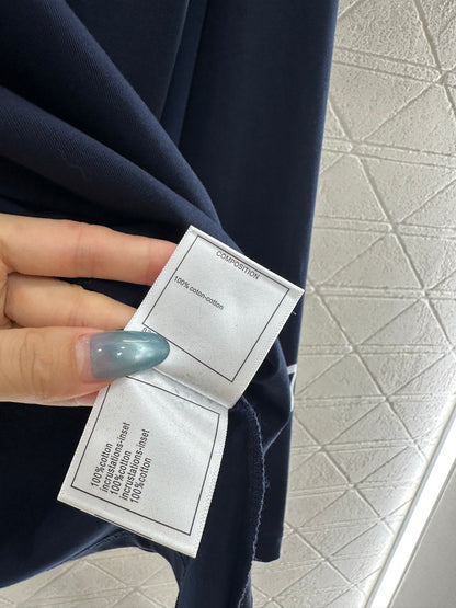 Loose logo long sleeved top