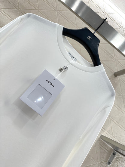 Loose logo long sleeved top