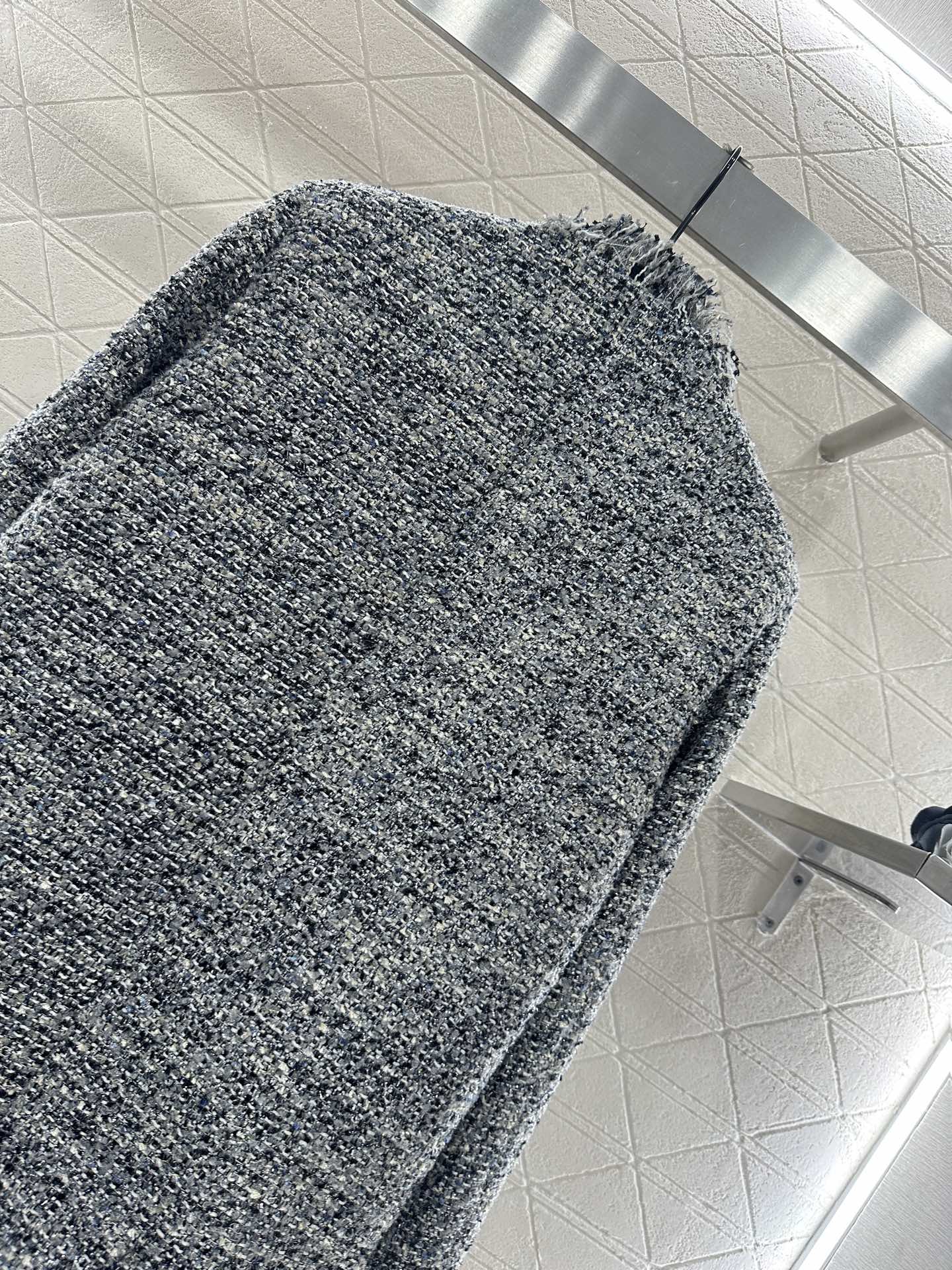 Tassel woolen dress jacket