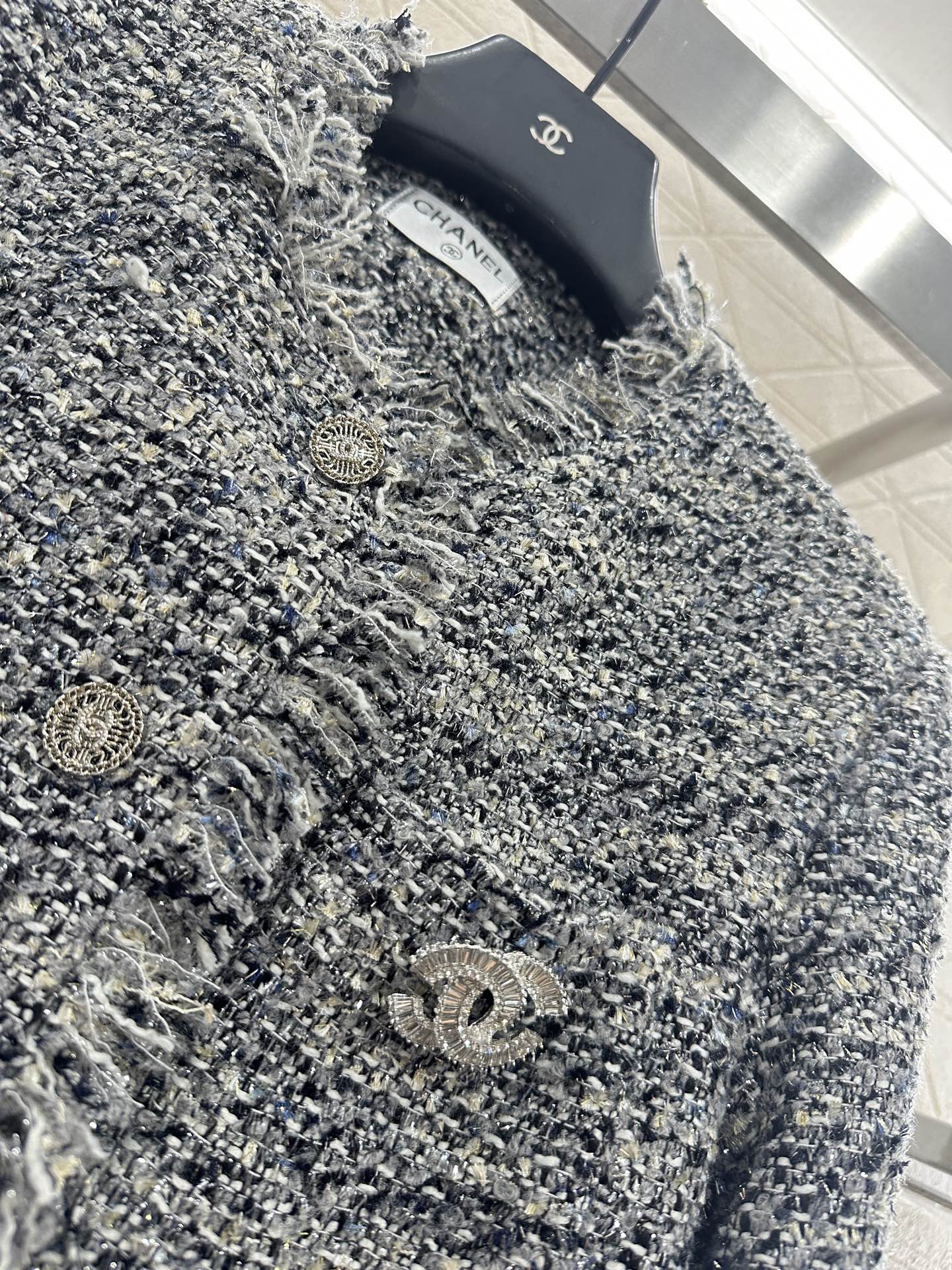 Tassel woolen dress jacket