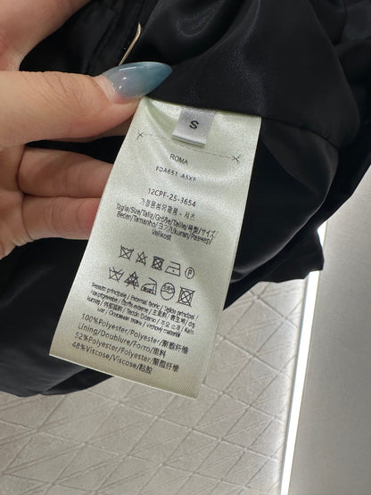 Jacquard cotton coat windbreaker jacket