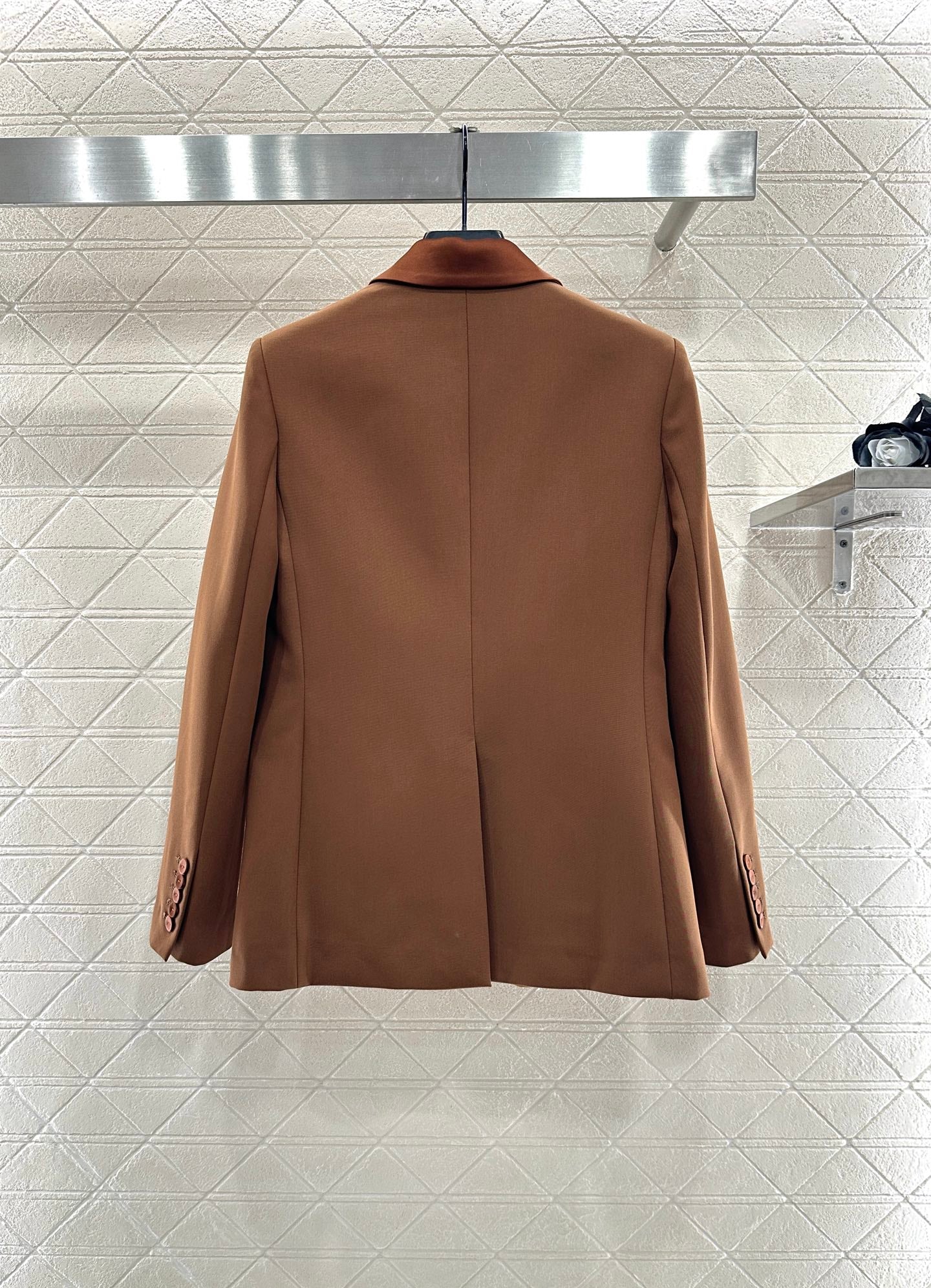 Satin ribbon lapel set