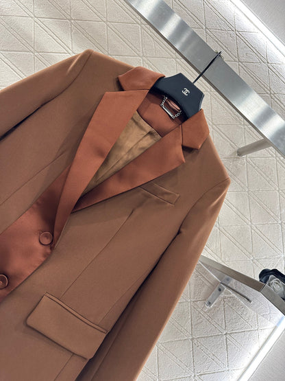 Satin ribbon lapel set