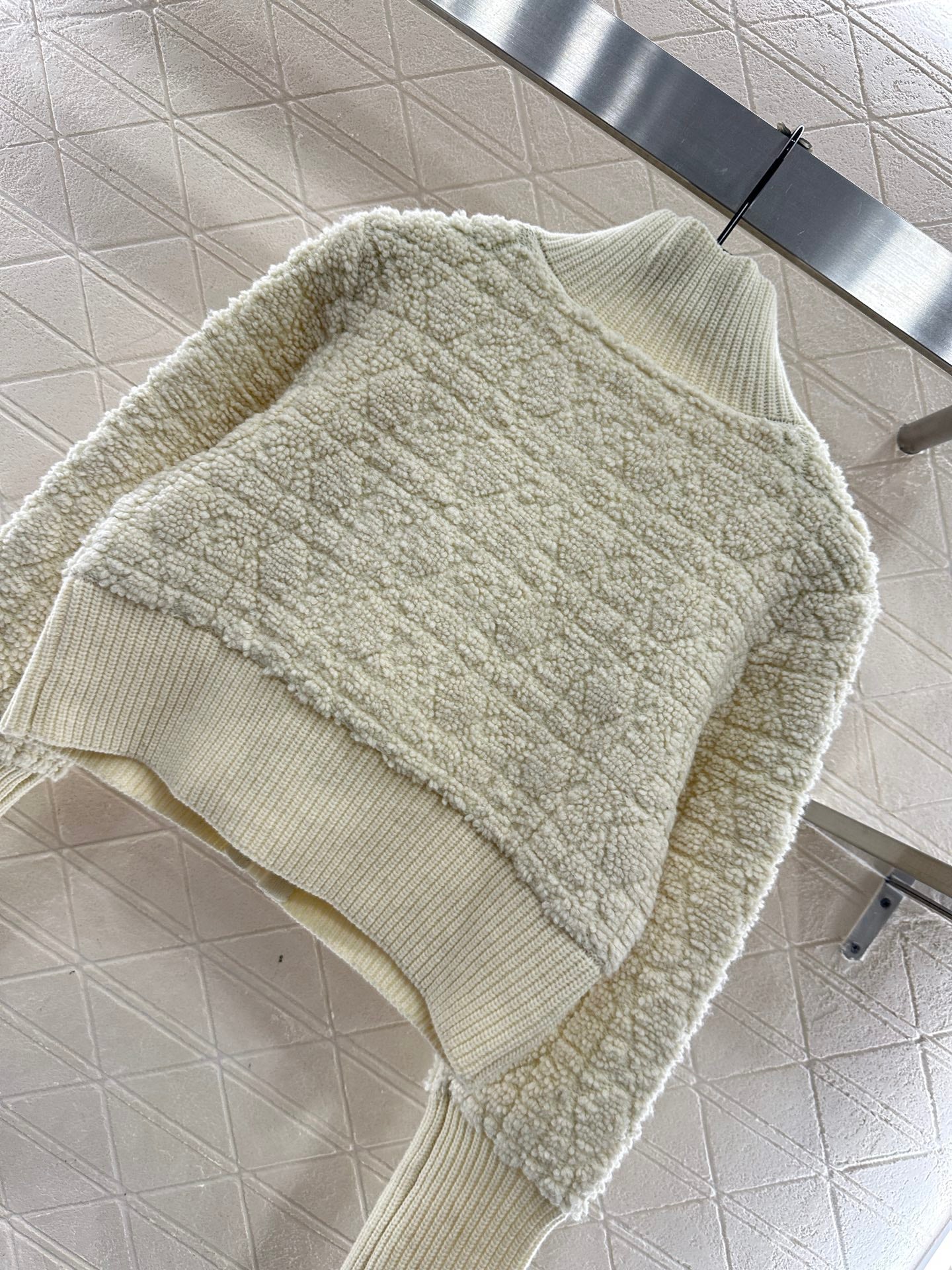 Tengge jacquard zipper jacket