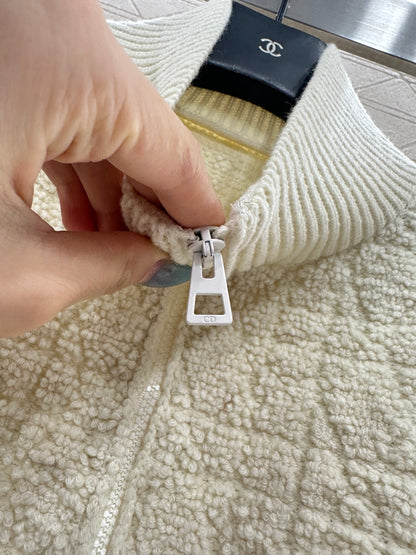 Tengge jacquard zipper jacket