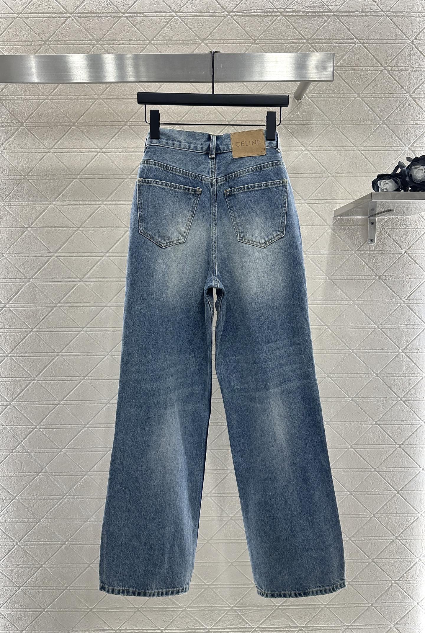 Cowboy straight leg pants