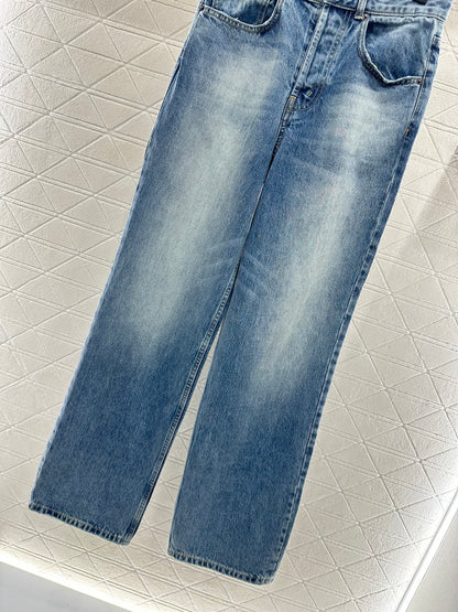 Cowboy straight leg pants