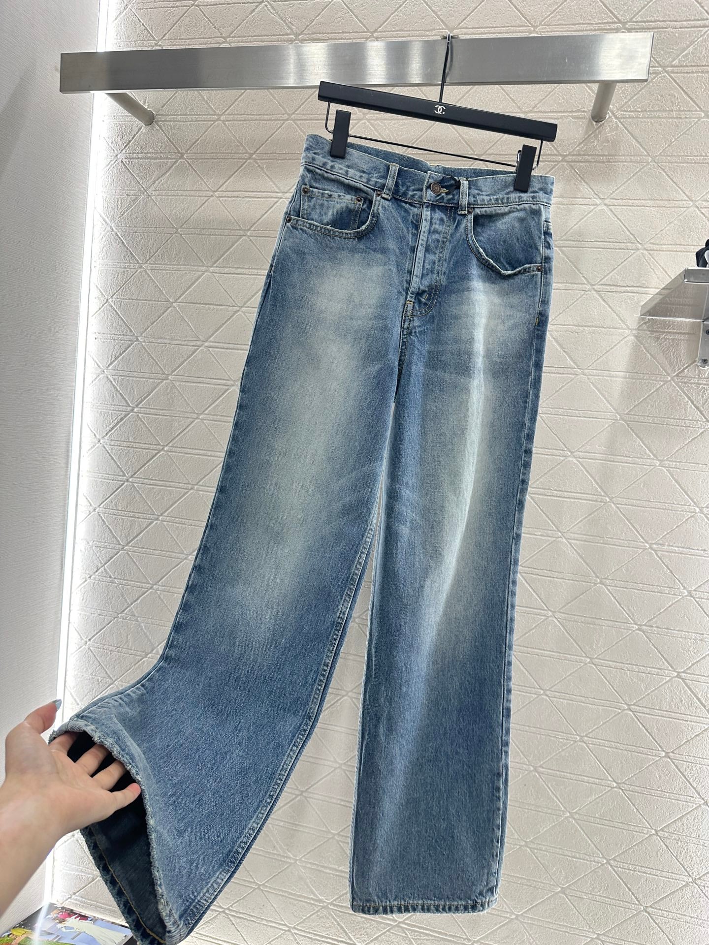 Cowboy straight leg pants