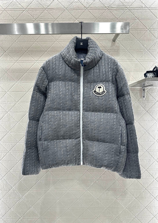 Standing collar down jacket