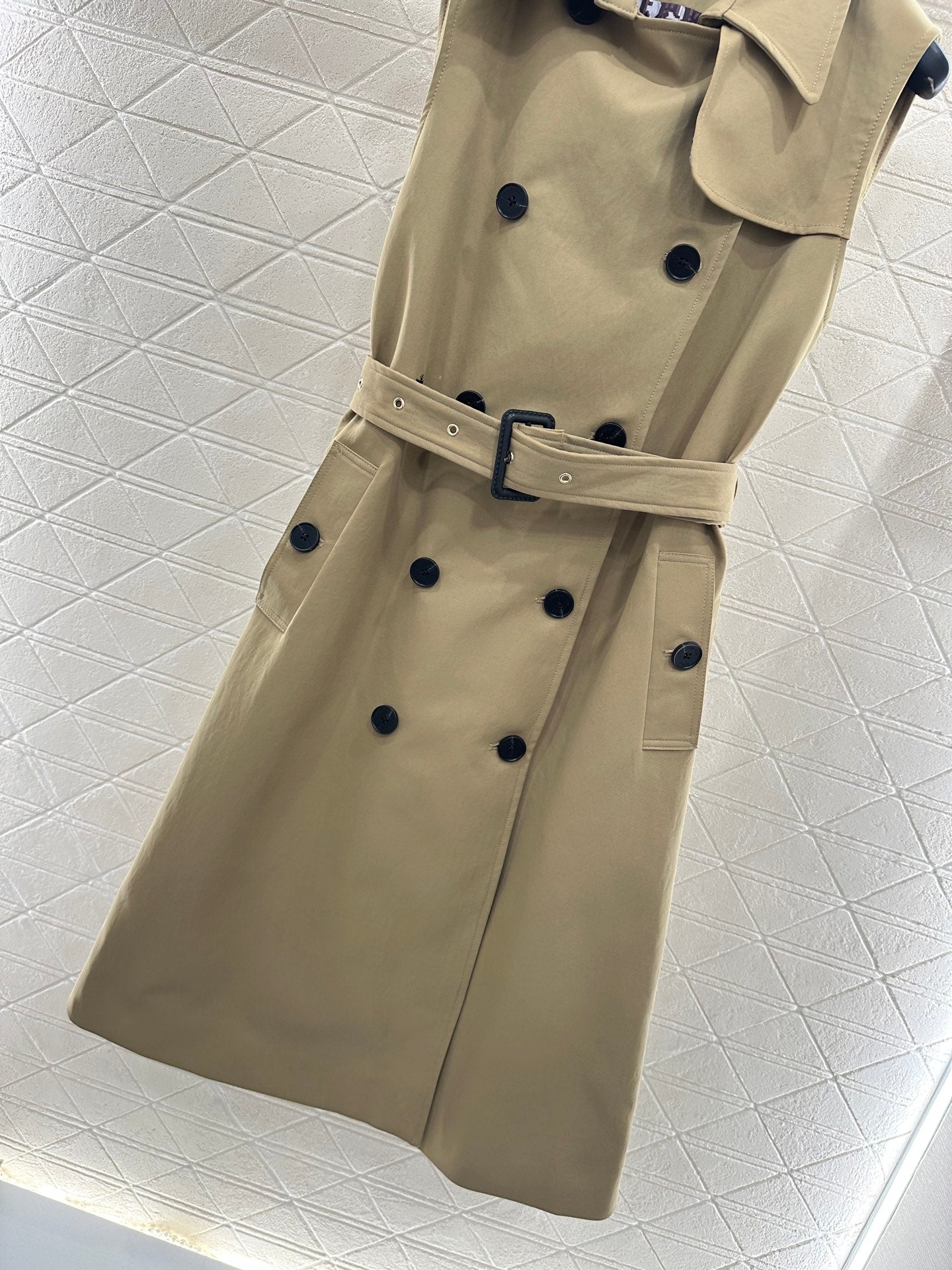 Collar waistband vest skirt