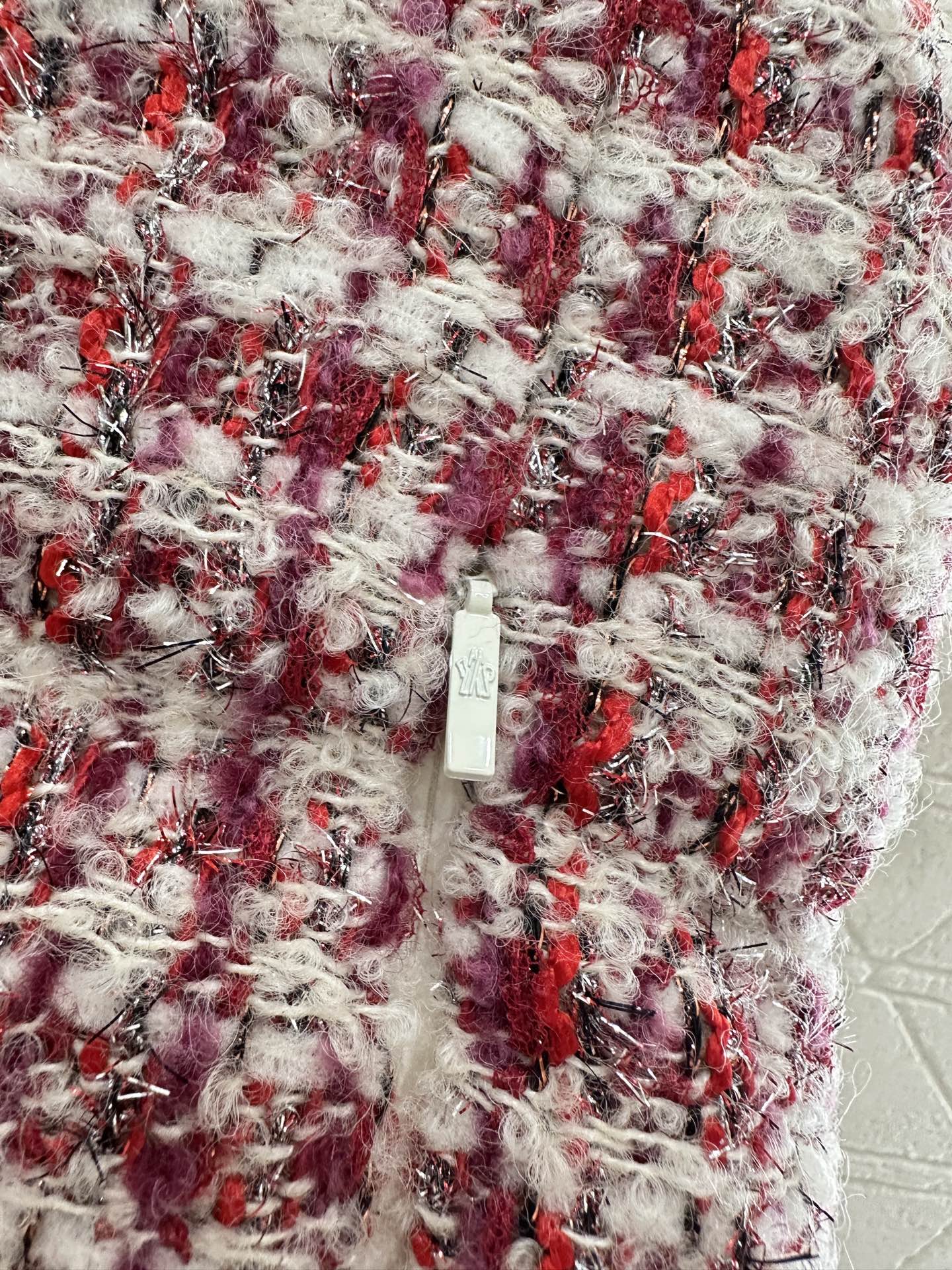 Standing collar woolen down vest