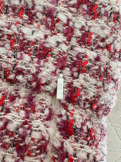 Standing collar woolen down vest