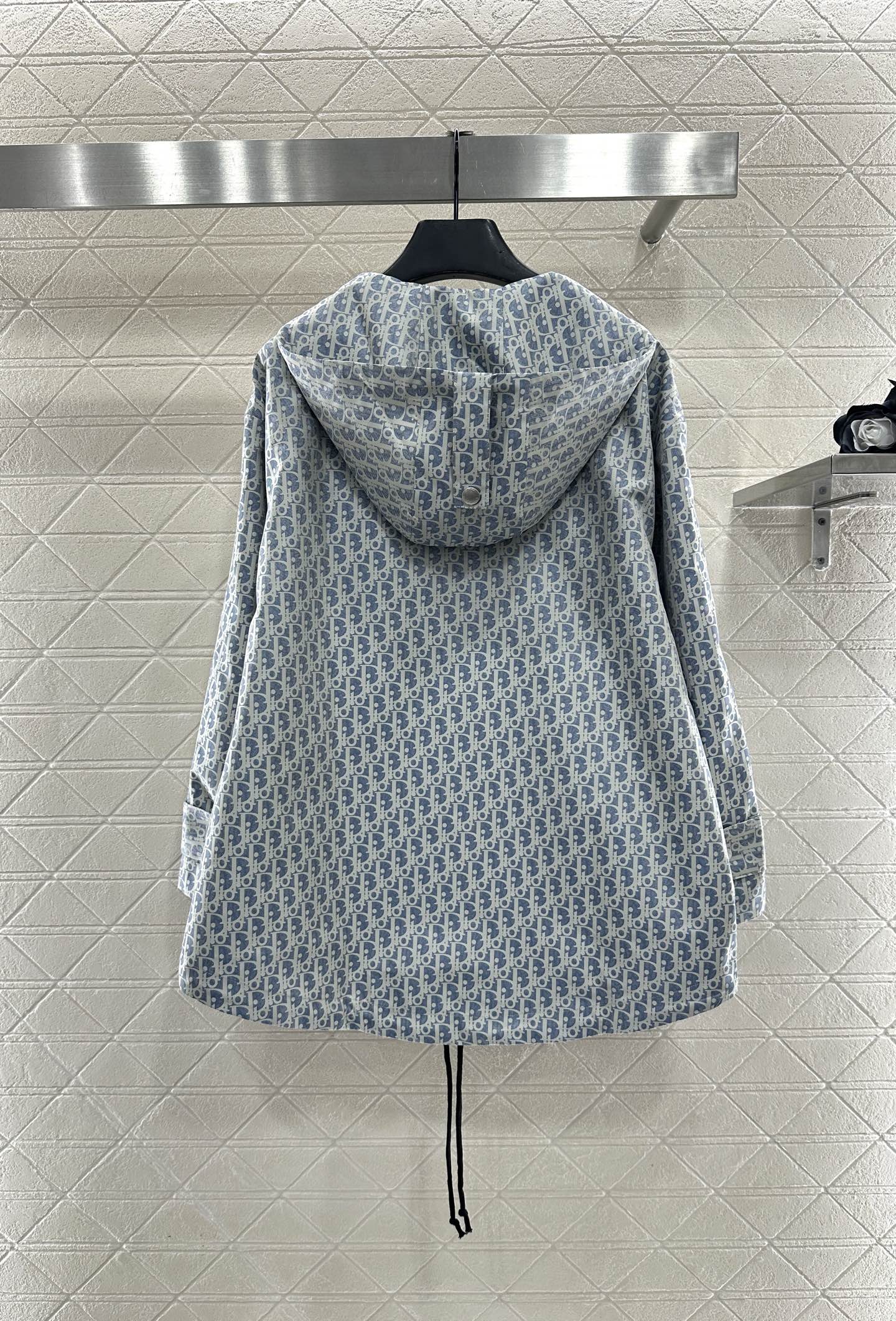 Jacquard hooded assault suit