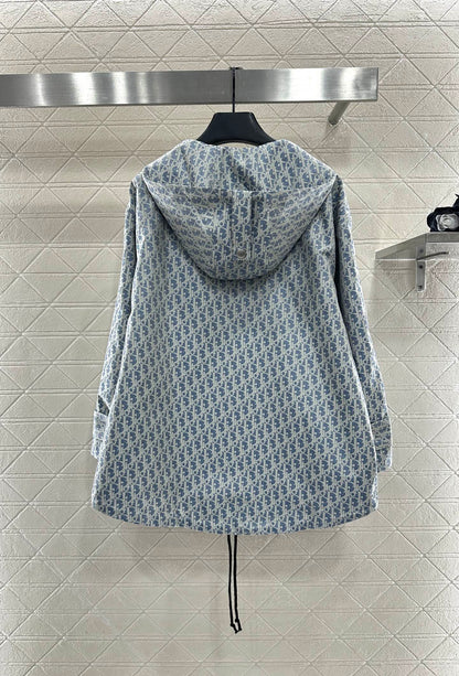 Jacquard hooded assault suit