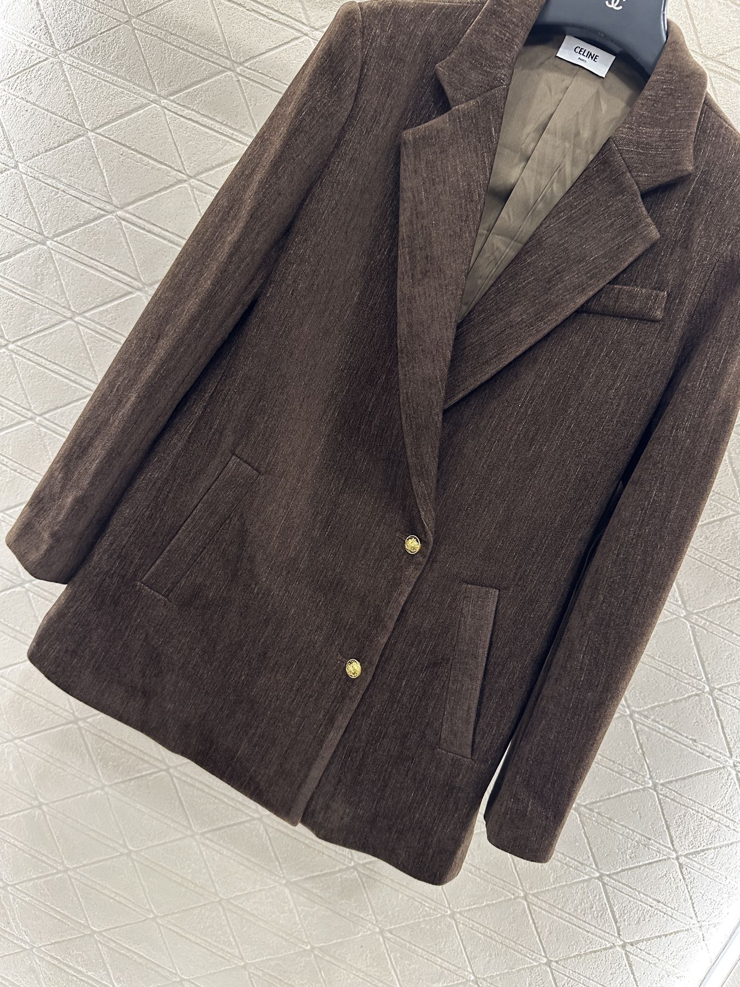 Collar suit waist chain pleated short skirt set