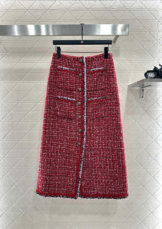 Knitted dress half skirt