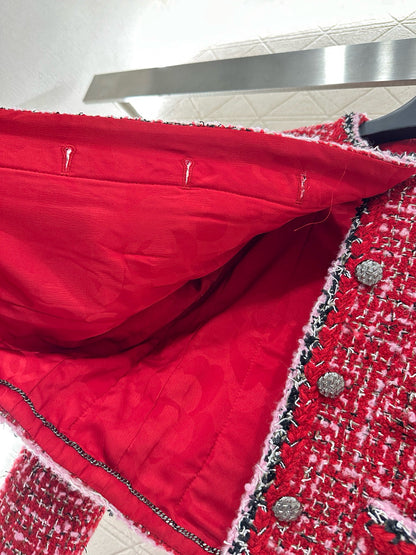 Knitted dress half skirt